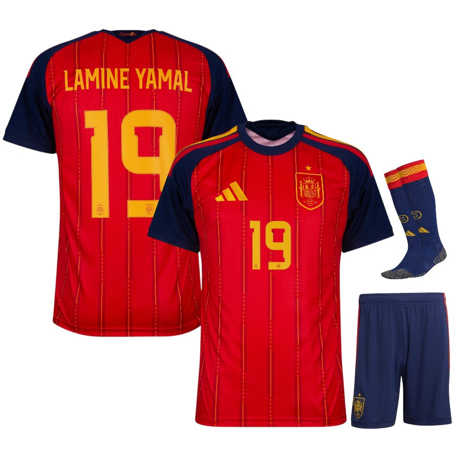 [JED] Spain 2026/2027 Home Kit for Kids - Lamine Yamal