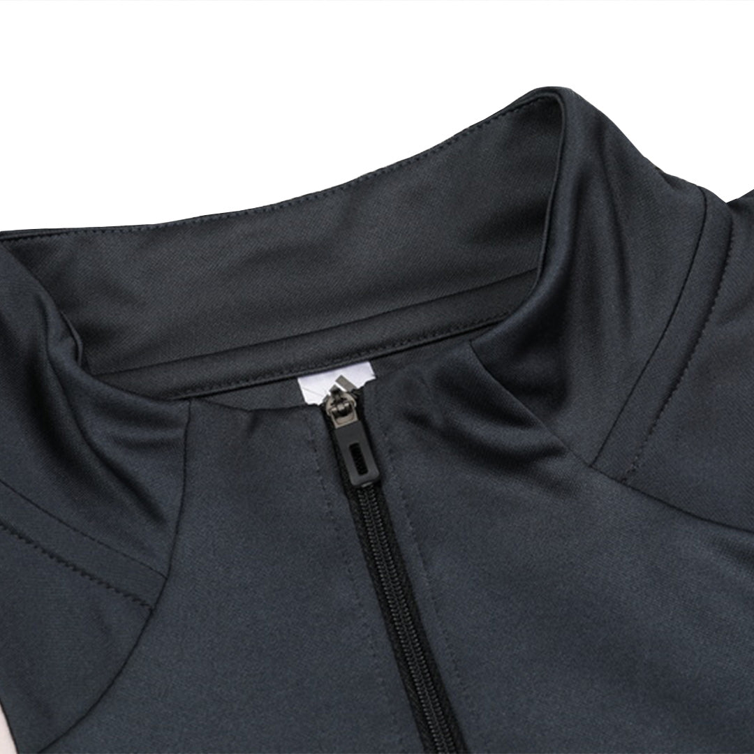 Kid's Real Madrid Zipper Sweatshirt Kit(Top+Pants) 2024/25Authentic Ki