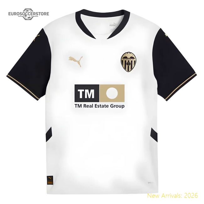 Top-Quality Fan-Favorite 2024-2025 Valencia Home Shirt