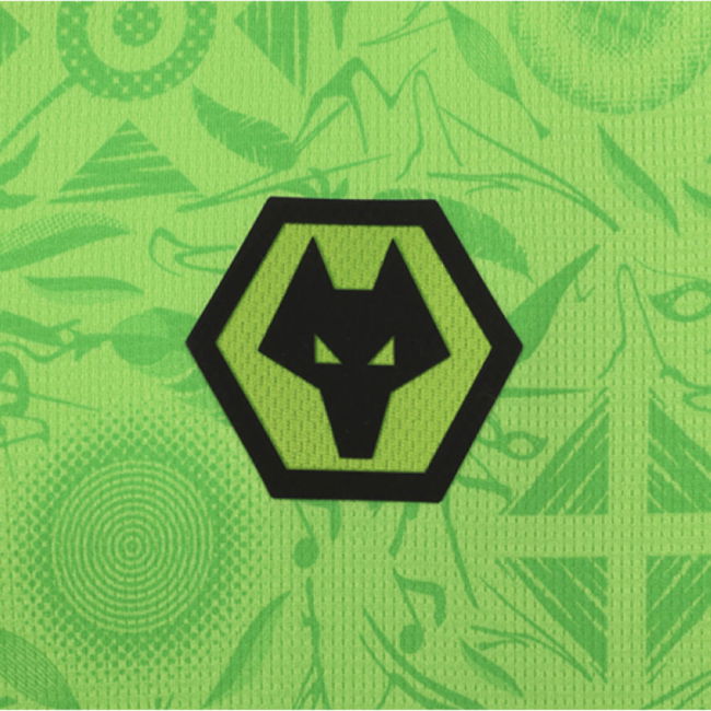 2025-2026 Wolves Goalkeeper Third Shirt (Green) - Kids