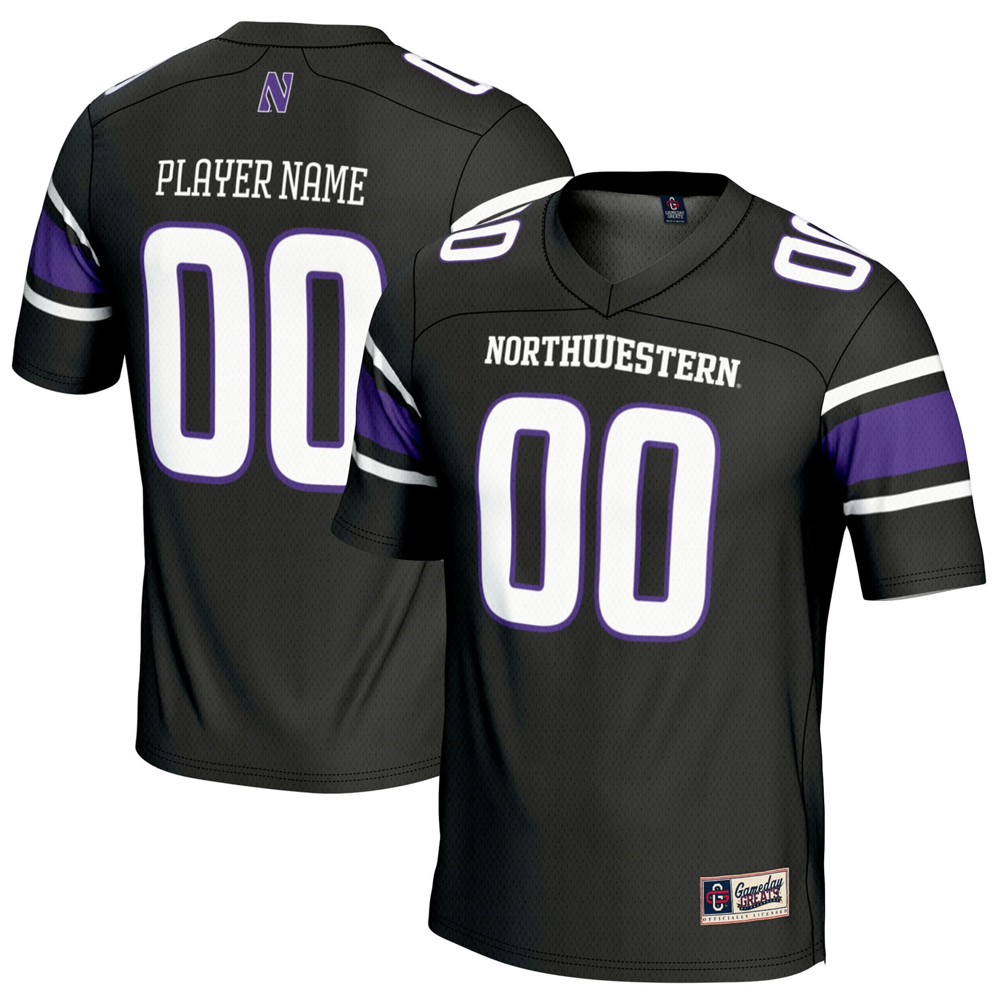 Northwestern Wildcats GameDay Greats Youth NIL Pick-A-Player 2026/2027 Football Jersey - Black