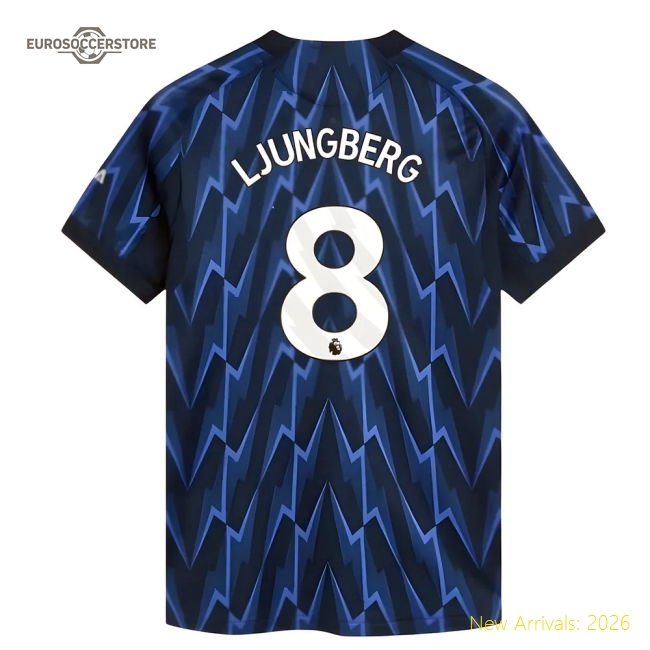 Sophisticated Womens Arsenal Ljungberg Jersey 2025-2026 Soft-touch