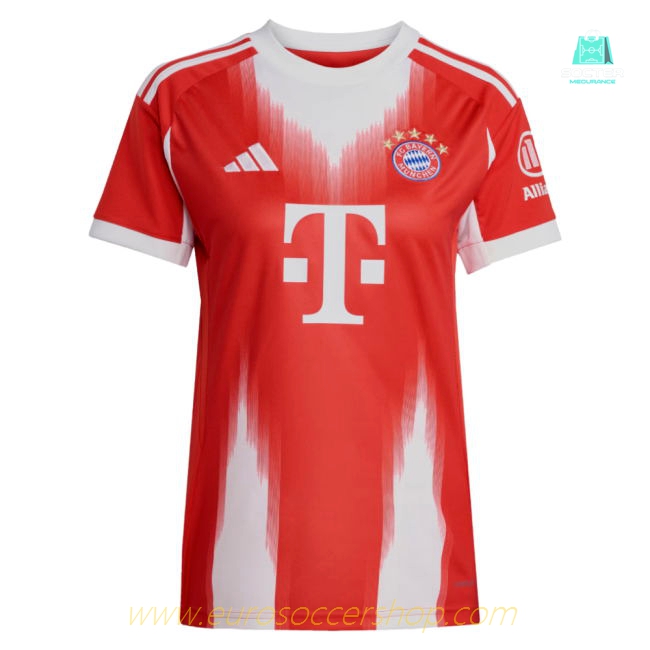 2025-2026 Bayern Munich Home Shirt (Womens) (Musiala 10)