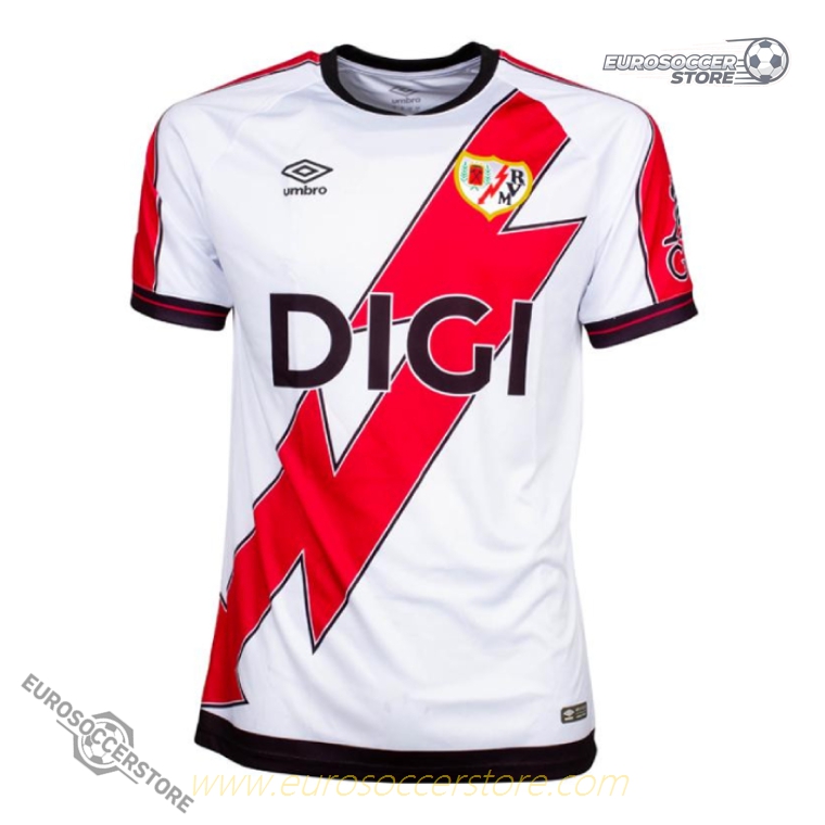 Rayo Vallecano's 25-26 Season Home Football Jersey