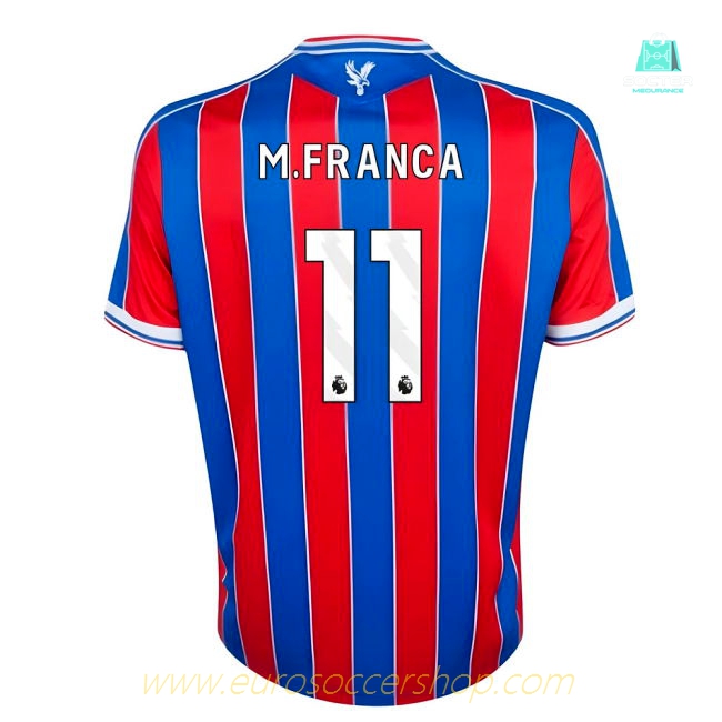 2025-2026 Crystal Palace Home Shirt (M.Franca 11)