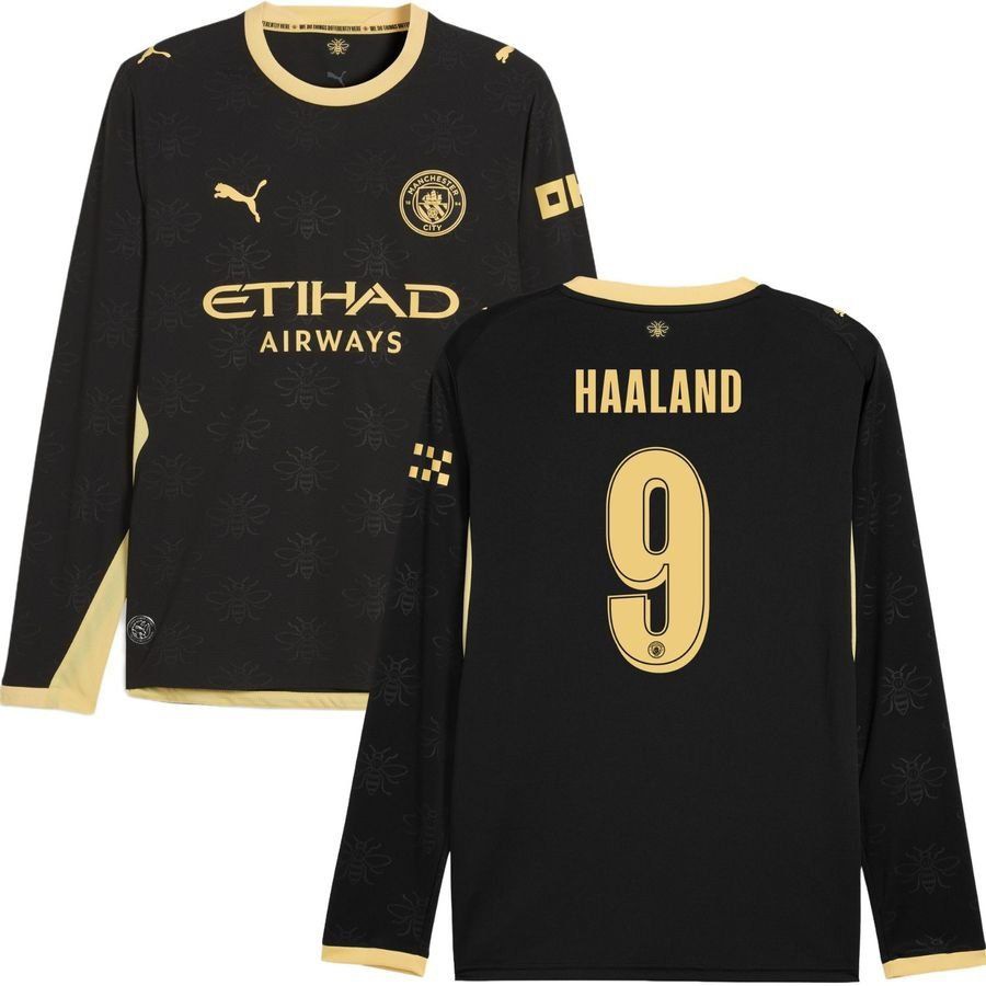 Manchester City Away Shirt 2026/27 Champions League Long Sleeves HAALAND 9