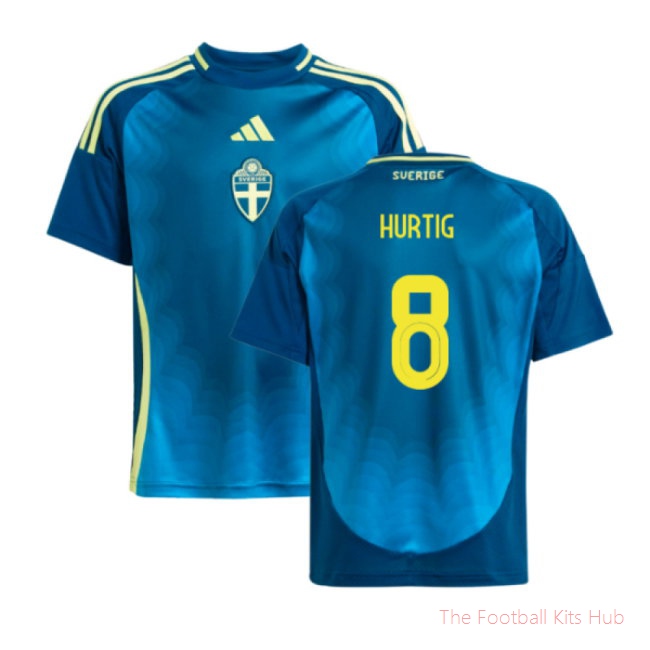 2025-2026 Sweden Womens Away Shirt (Kids) (Hurtig 8)