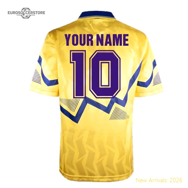 Official Chelsea 1990 Third Football Shirt (your Name) - Premium