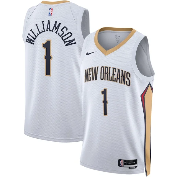 Zion Williamson NOP Superior Team Jersey - Navy - Licensed Product