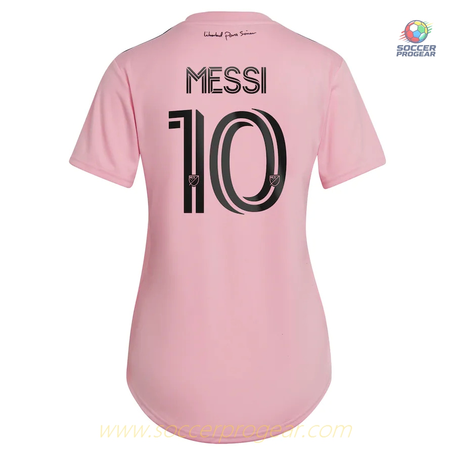Inter Miami Messi Home Team Soccer Team Shirt 2022 2023 Women's