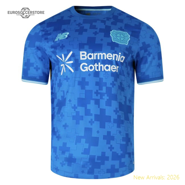 Club Teams,Bayer Leverkusen 2025-2026 Bayer Third Shirt Supporter Match