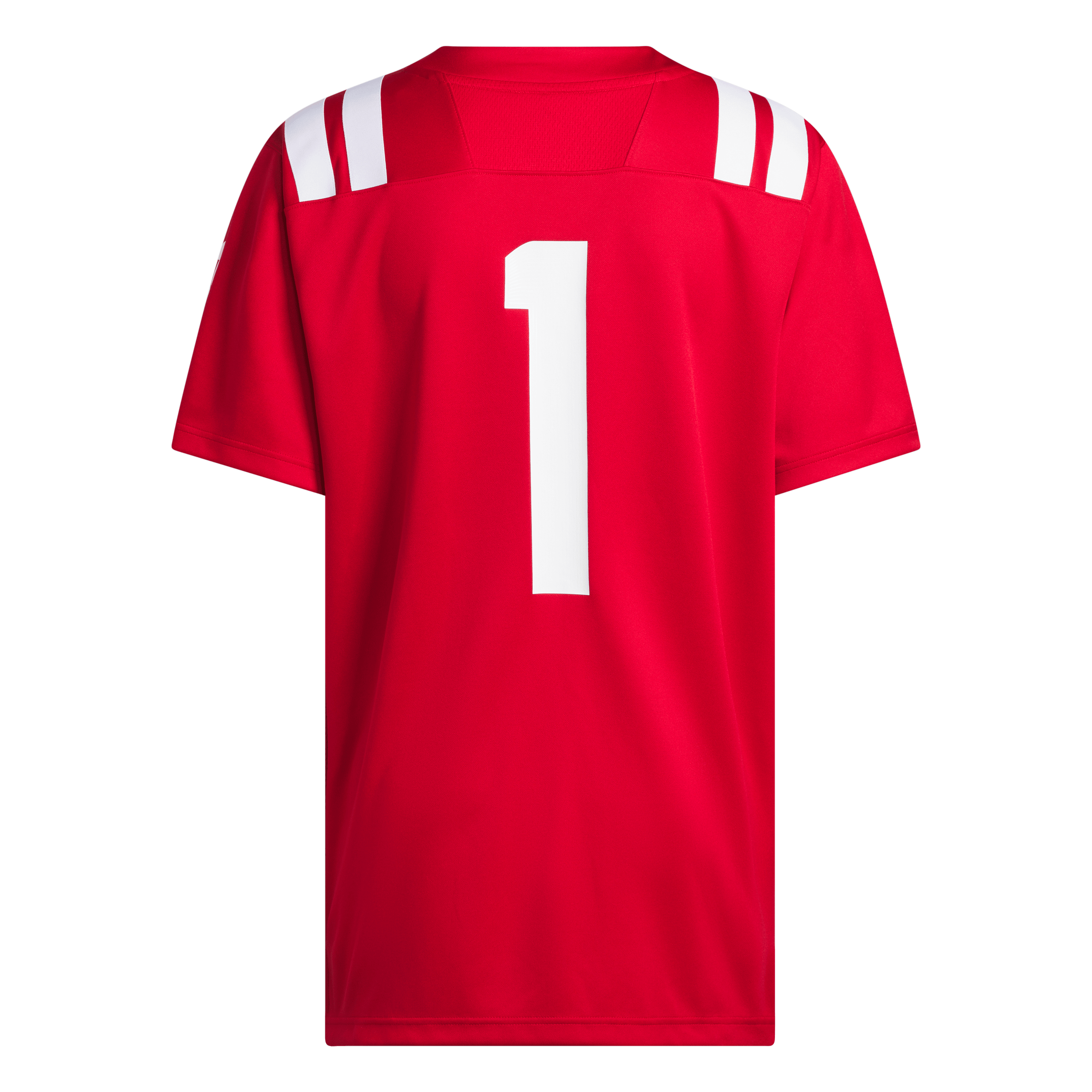 #1 Nebraska Huskers adidas Home Premier Jersey - Scarlet