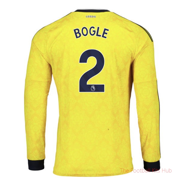 Soccer Club Leeds Away Long Sleeve 2026-2027 Shirt (Bogle 2)
