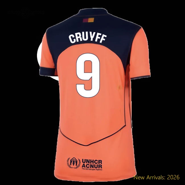 Football Team Womens Cruyff Luxury Jersey Smart Fabric Soft-touch
