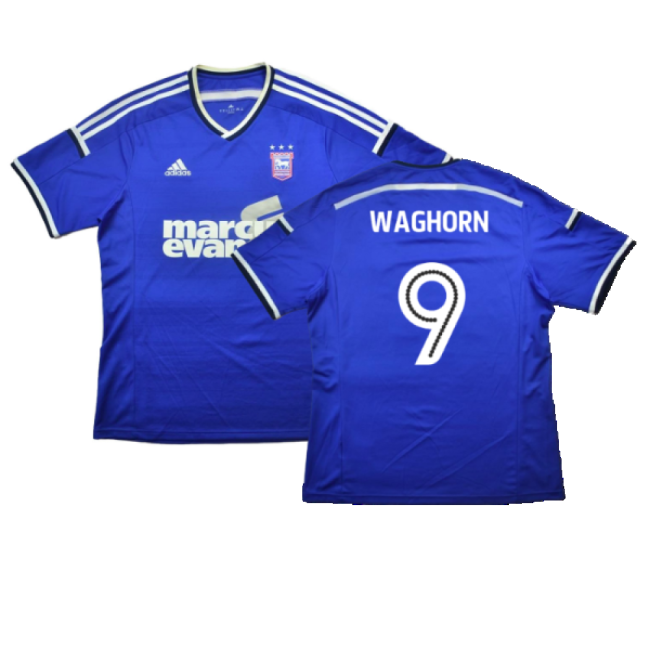 Ipswich Home Shirt Very Good Xxl Waghorn #9 Durable Material Repli...