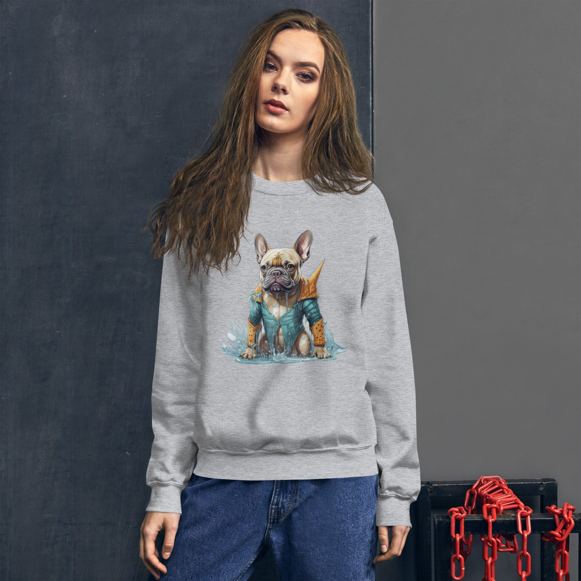 Sweatshirt: Warm And Stylish Comfort For Dog Lovers For Frenchie Fans