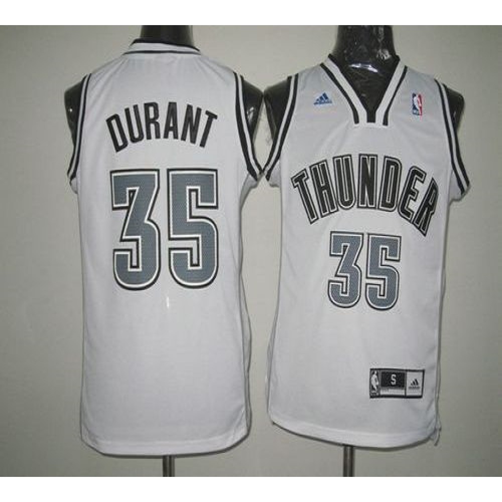 Professional Grade Men's OKC Thunder #35 Kevin White Basketball Jersey