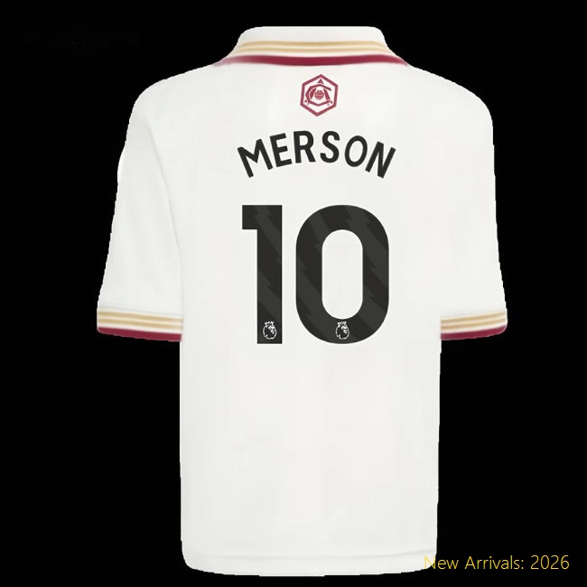 Arsenal Merson Soft Mini Jersey Performance Fabric Lightweight