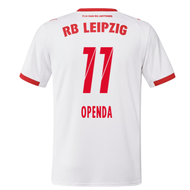 2025-2026 Red Bull Leipzig Home Shirt (openda 11) - Official Design