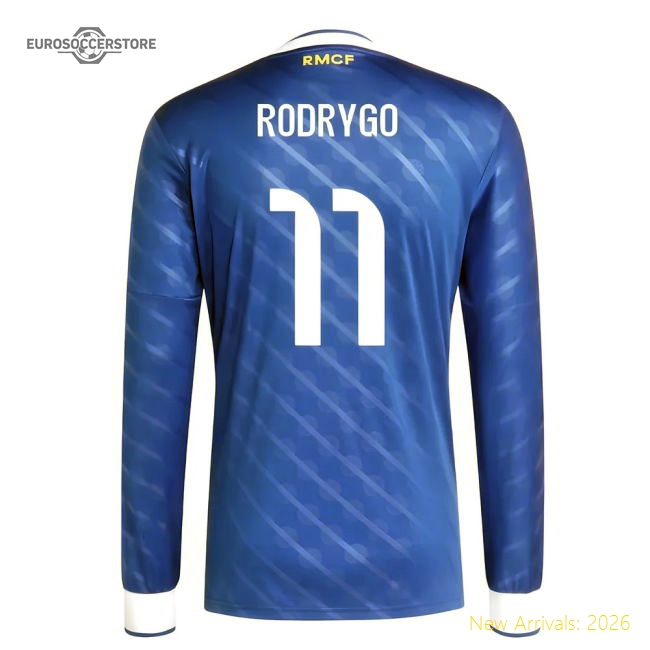 Elite Third Real Madrid Rodrygo Jersey Moisture-wicking