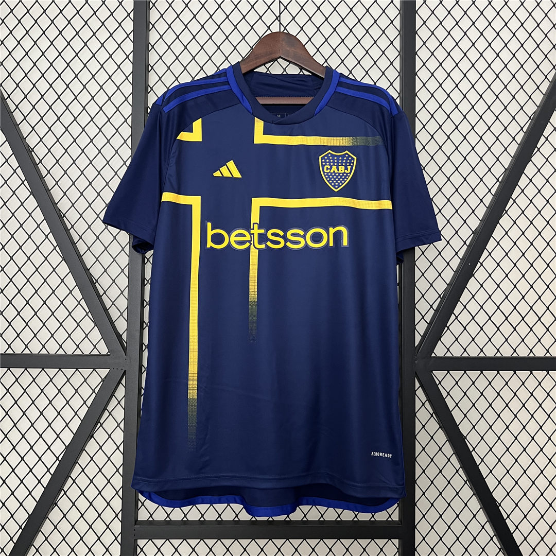 Boca Juniors 2425 Football Shirt Third Soccer Jersey - Official