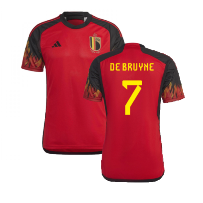2022-2023 Home Shirt by Belgium (Unisex