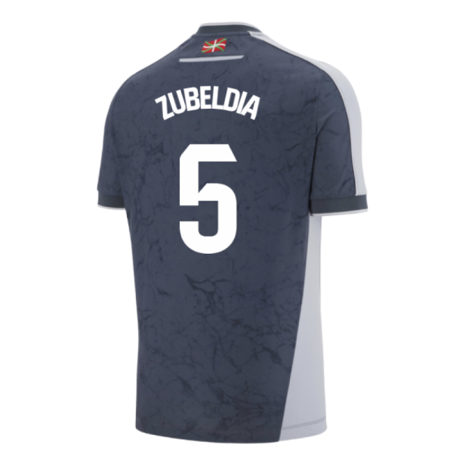 High-quality 2025-2026 Real Sociedad Alternate Jersey (zubeldia 5)