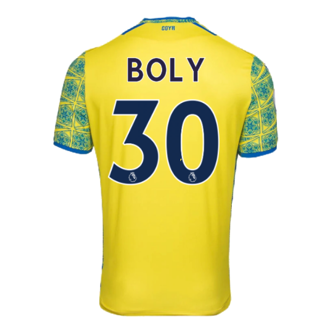 Official Licensed Football Nottingham Forest Away Shirt Boly #30 L...