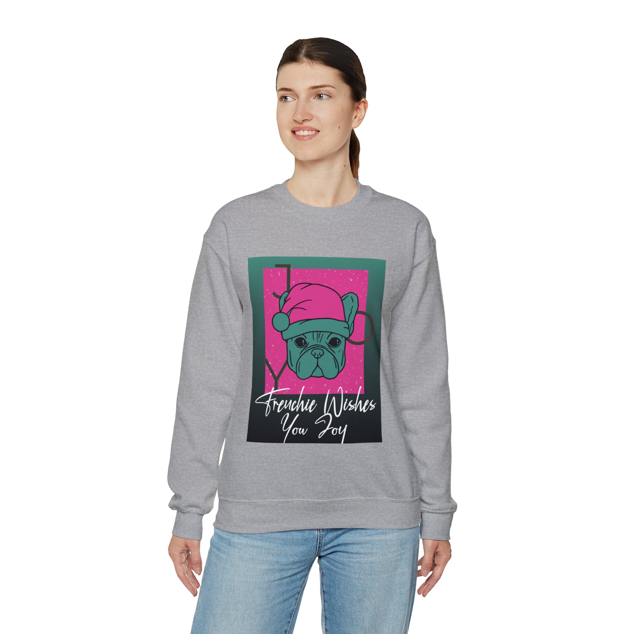 Wish Sweater - Frenchie Lover Unisex Sweatshirt Frenchie Themed Wear