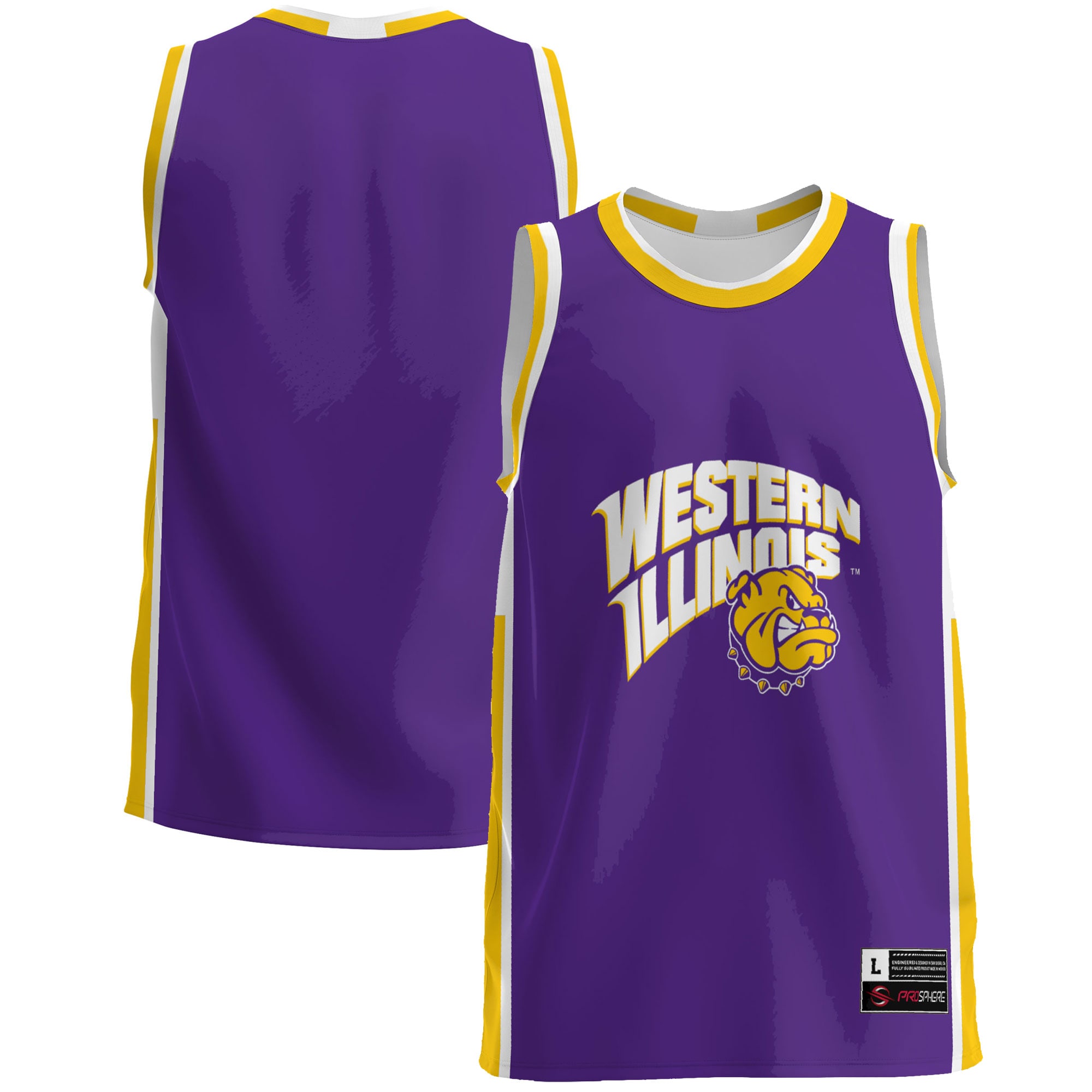 [NJP] Western Illinois Leathernecks GameDay Greats Lightweight Basketball Jersey - Purple