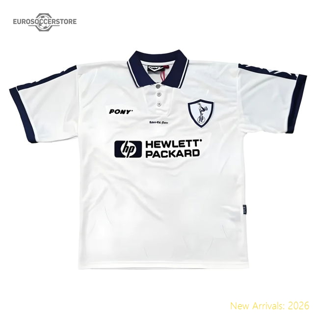 1995-1997 Tottenham Home Pony Jersey For Premier League Fans