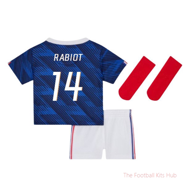 France Kit Rabiot #14 2026-2027 Baby Match Jersey Football Shirt