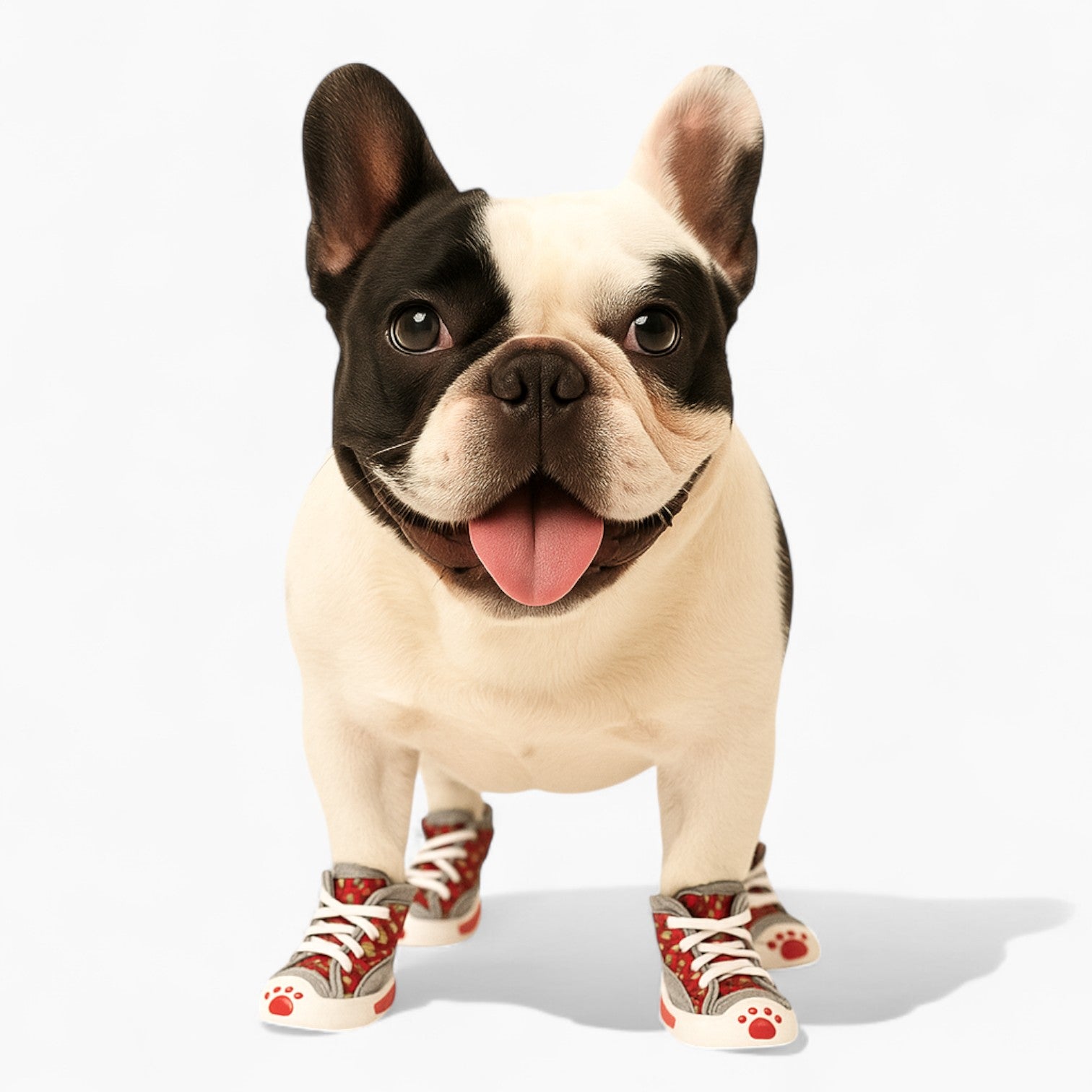 Shoes – Paw Print Football Style Sneakers Everyday Use | Comfy Fit