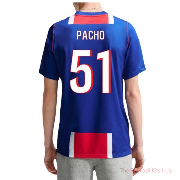 PSG Paris Saint Germain 2026-2027 Home Shirt (Pacho 51)