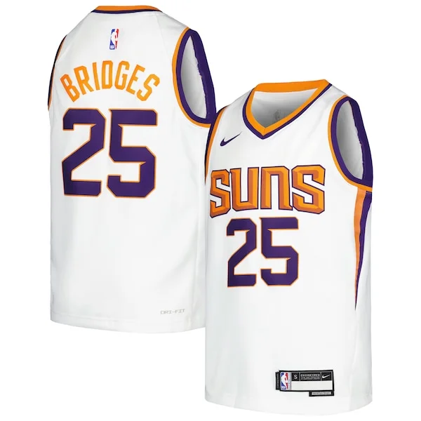 Mikal Bridges PHX Swingman Jersey - official NBA - White NBA