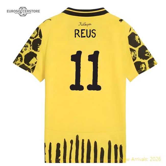 2025-2026 Dortmund Kidsuper X Borussia Cwc Jersey - Kids (Reus 11)