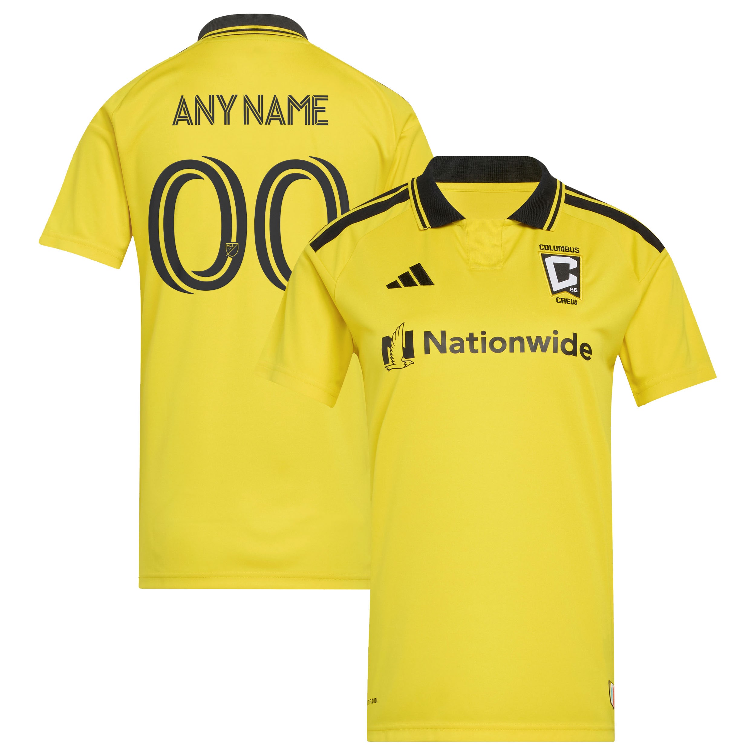 [SJH] Columbus Crew Women's 2026 The Crafted for Excellence Kit Replica Custom Jersey - Yellow