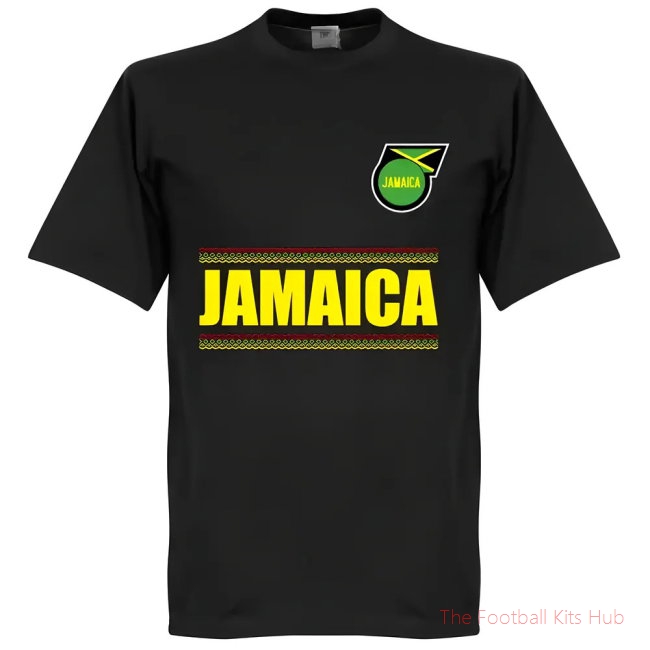 Men Jamaica Team T-Shirt - Black