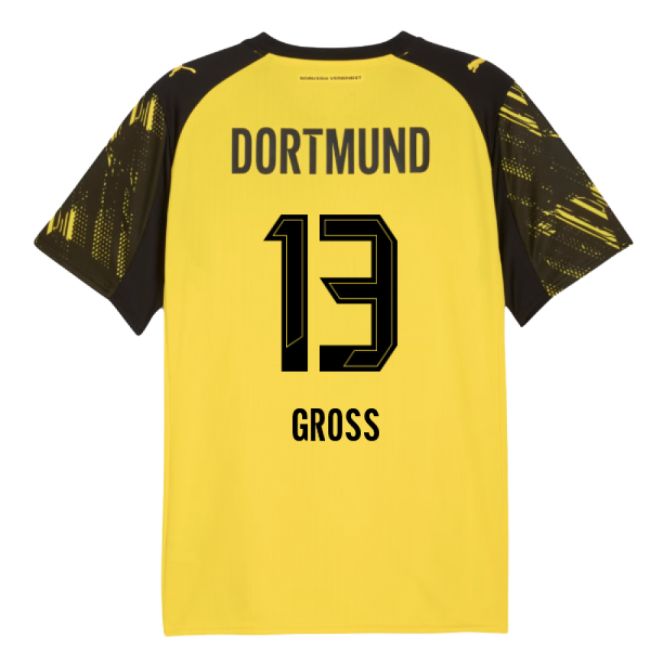 2025-2026 BVB Home Shirt (Gross 13) Lightweight Reinforced Seams