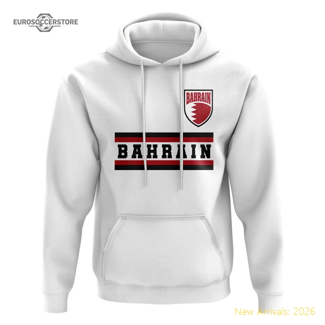 Bahrain Core Football Country Hoody (white) - Match Quality