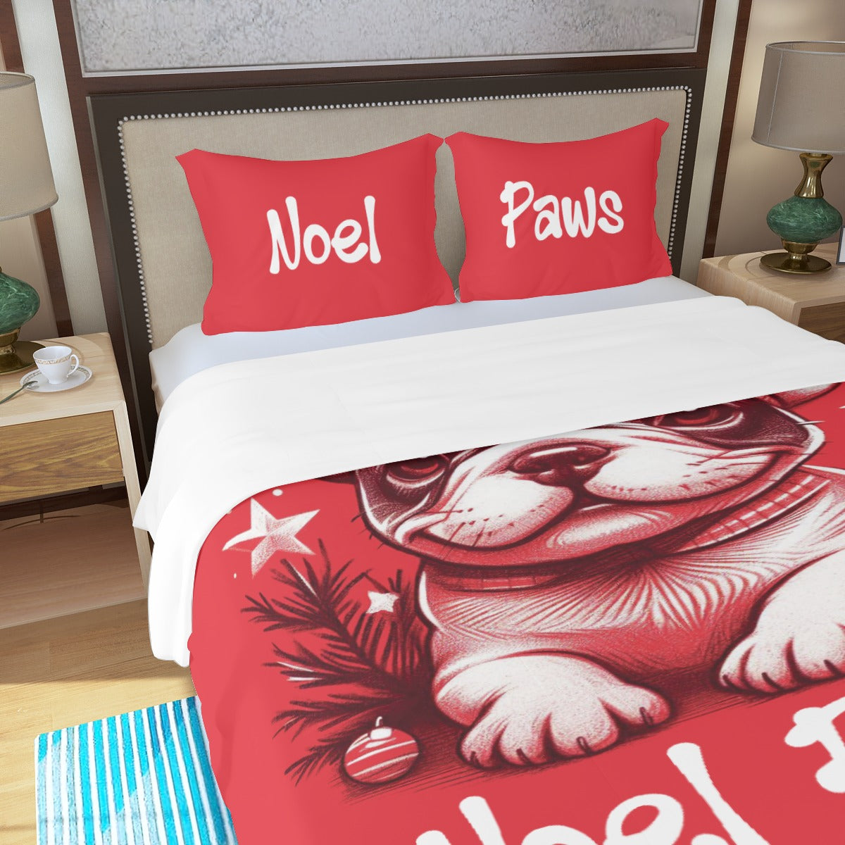 Durable Pressure-Balanced Jaq - Bedding Set for Indoor Use Durable