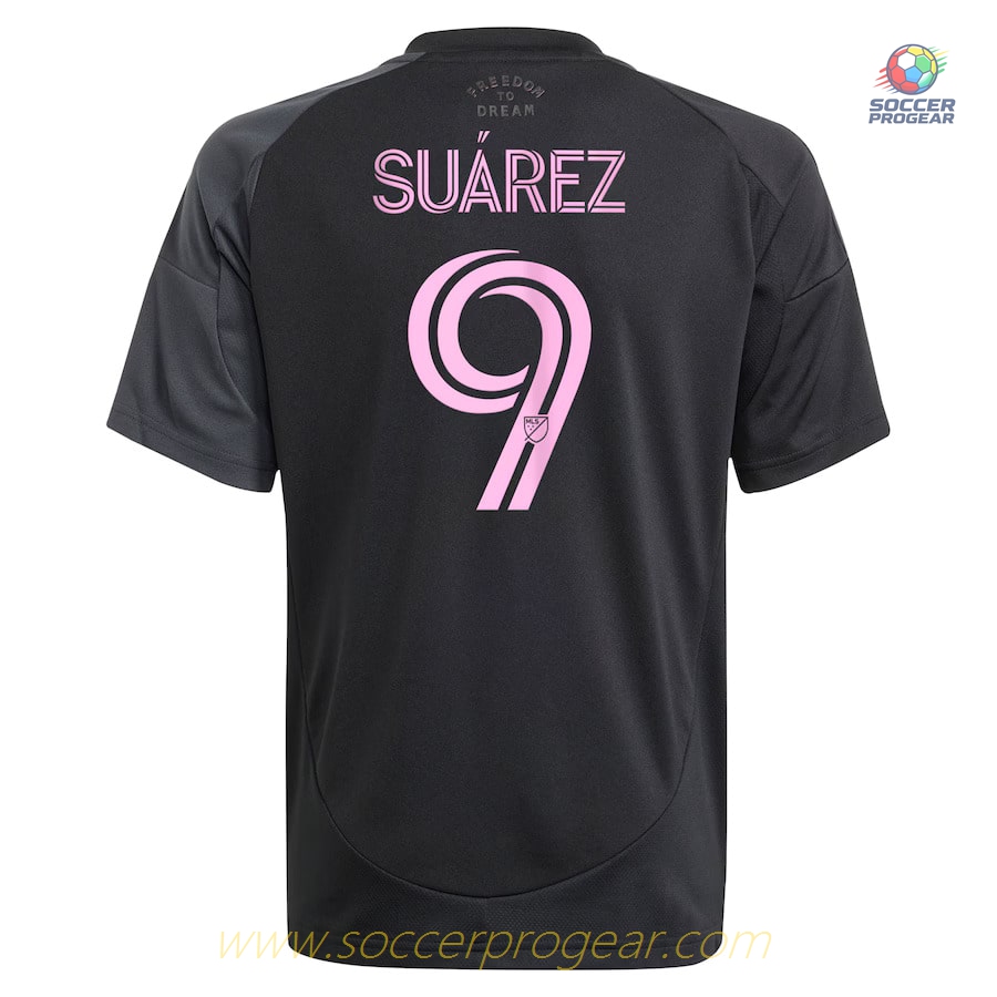 Inter Miami Away Children Football Jersey 2025 Suarez