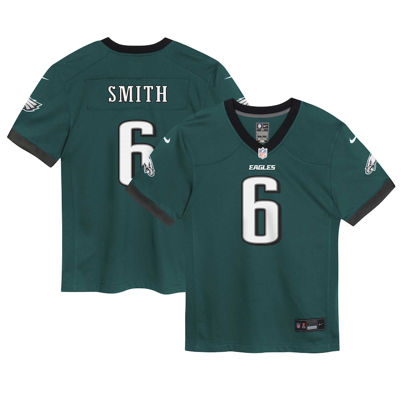 None DeVonta Smith PHI Eagles Iconic Budget-Friendly Jersey Game Day W