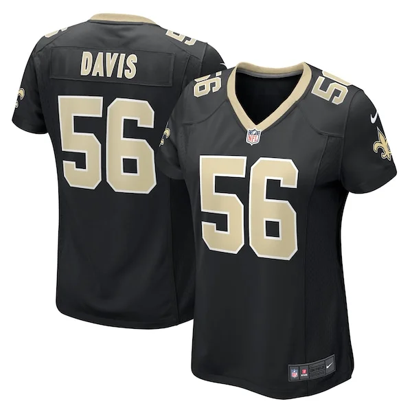 Pro-Level NO Saints Game Jersey - Black | NFL Fan Apparel | NFL Footba