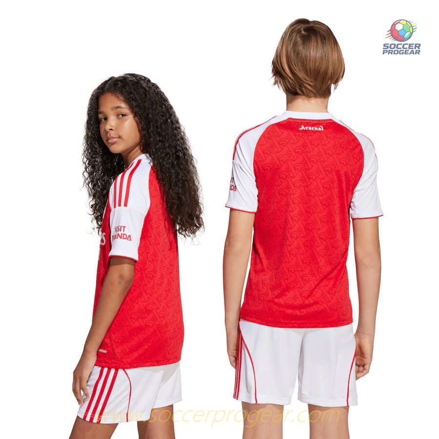 Arsenal Youth Home Team Jersey 2025-2026 Season