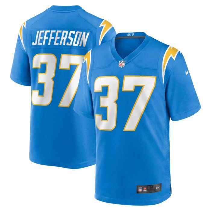Men's Los Angeles Chargers Tony Jefferson Nike Powder Blue...
