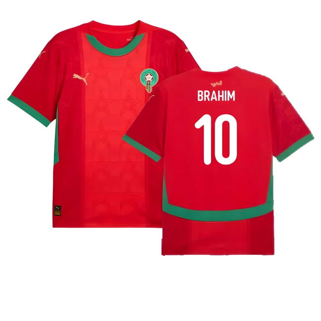 Limited-Edition 2024-2025 Morocco Home Shirt (Brahim 10)