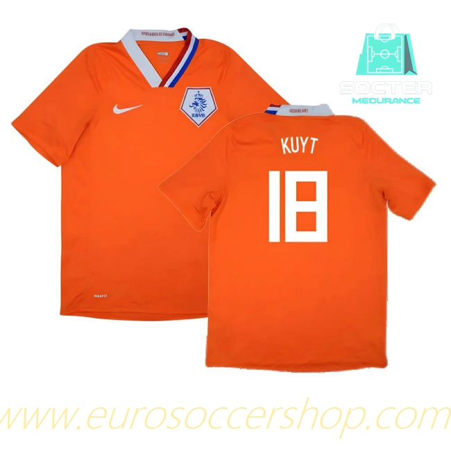 Holland Home Jersey (Kuyt 18)