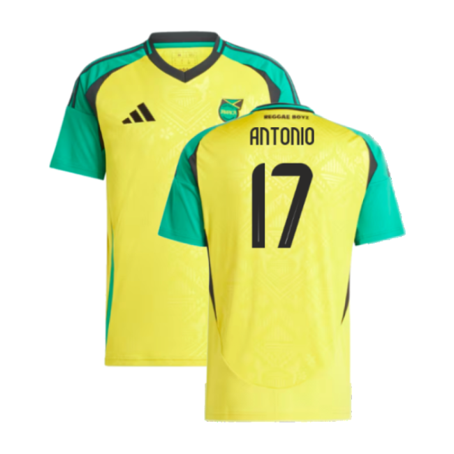 Elite 2024-2025 Jamaica Home Shirt (Antonio 17) Top-Tier