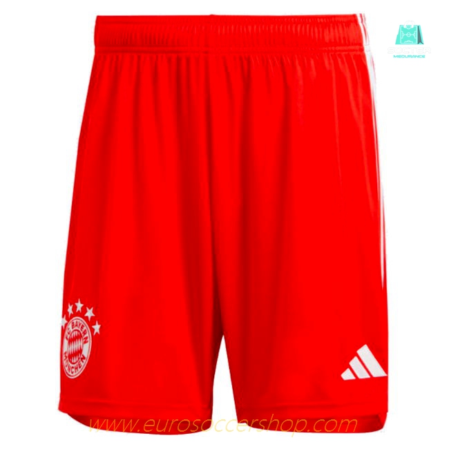 2023-2024 Bayern Munich Home Shorts (Red)